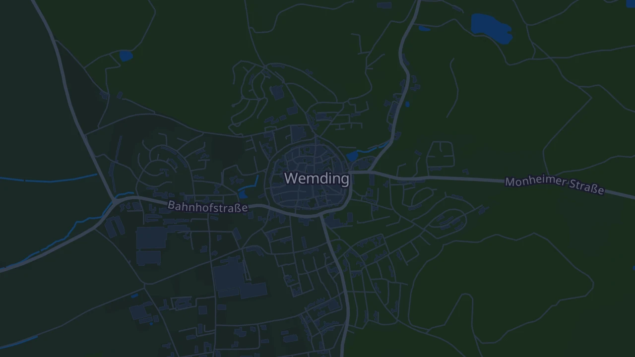 Karte von Wemding
