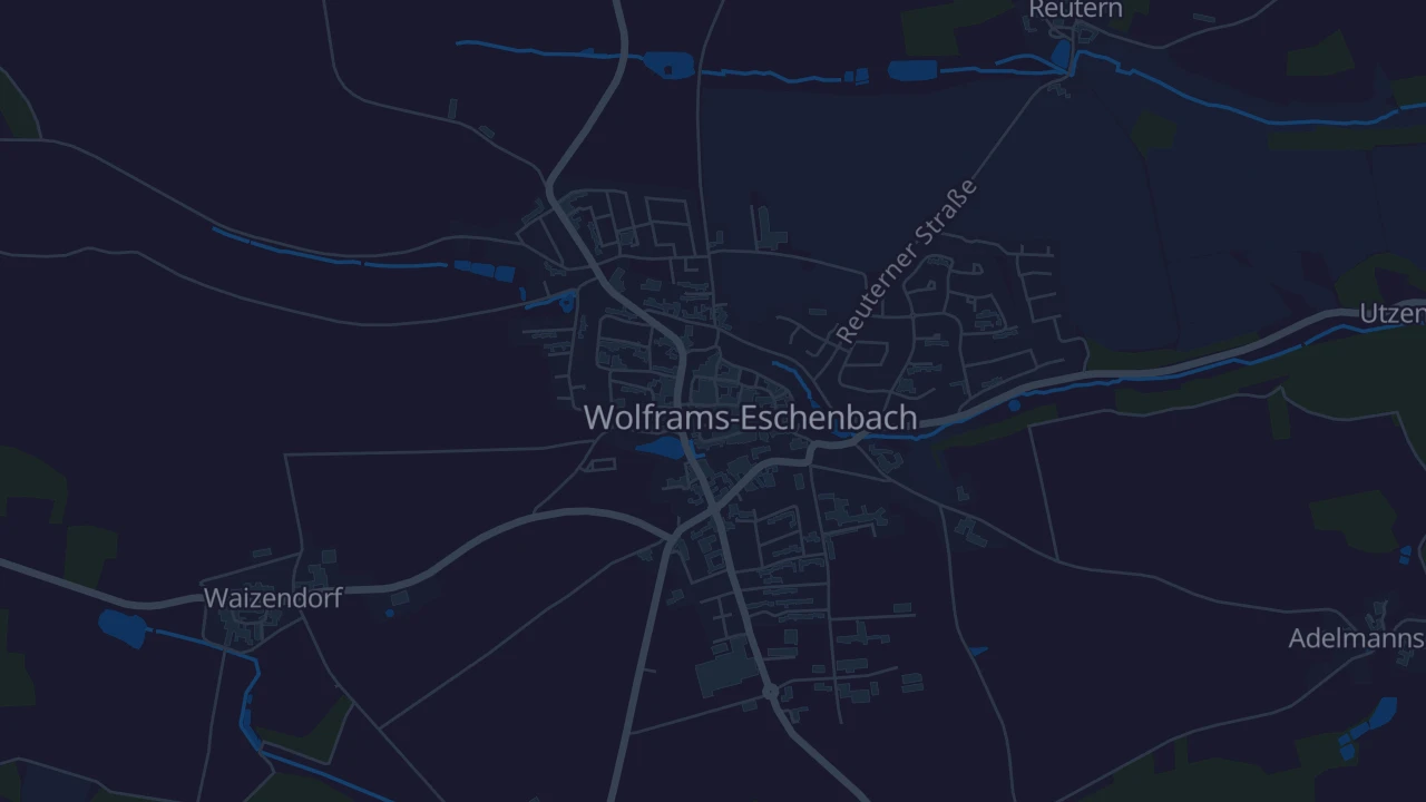 Karte von Wolframs-Eschenbach