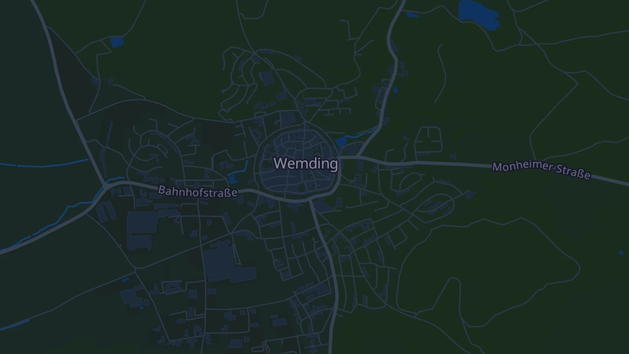 Karte von Wemding