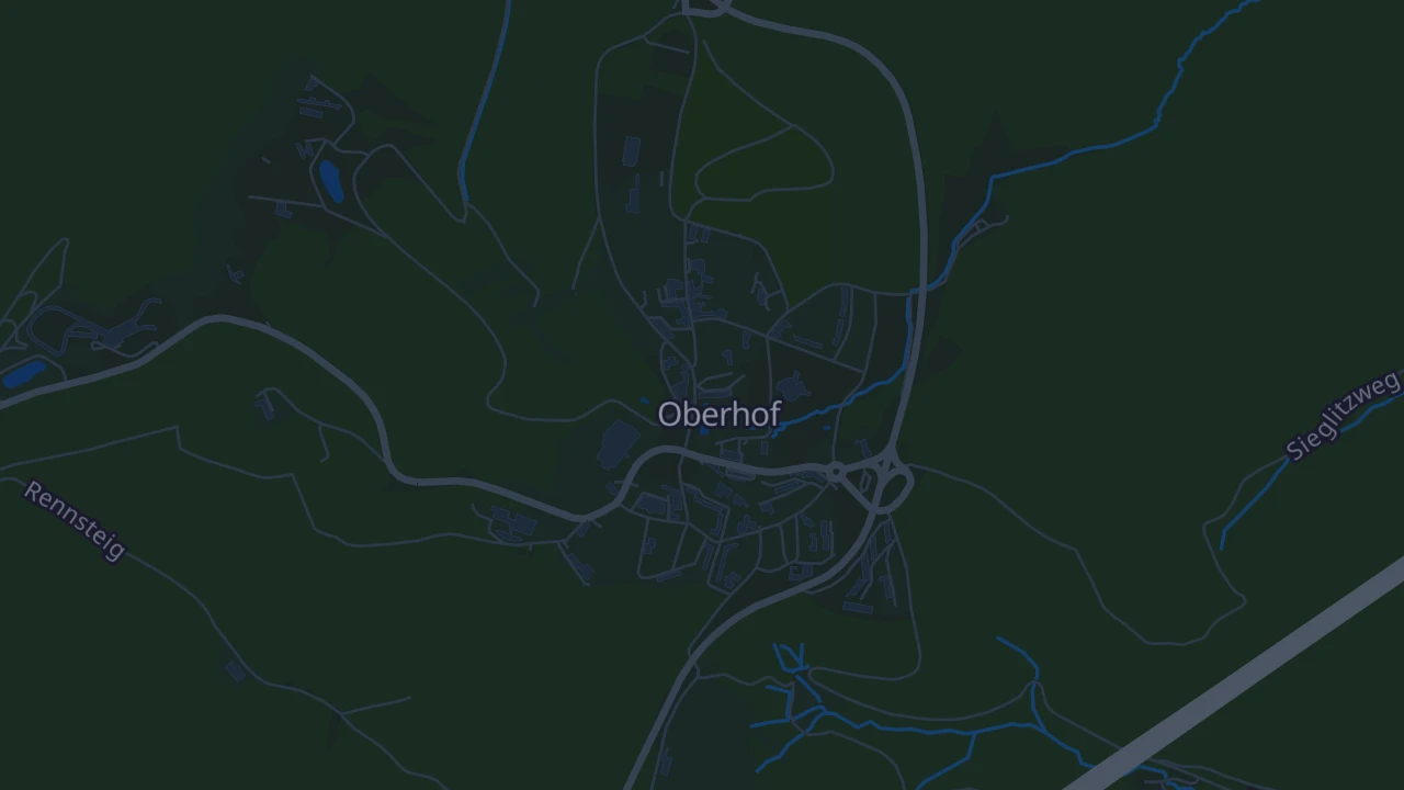 Karte von Oberhof