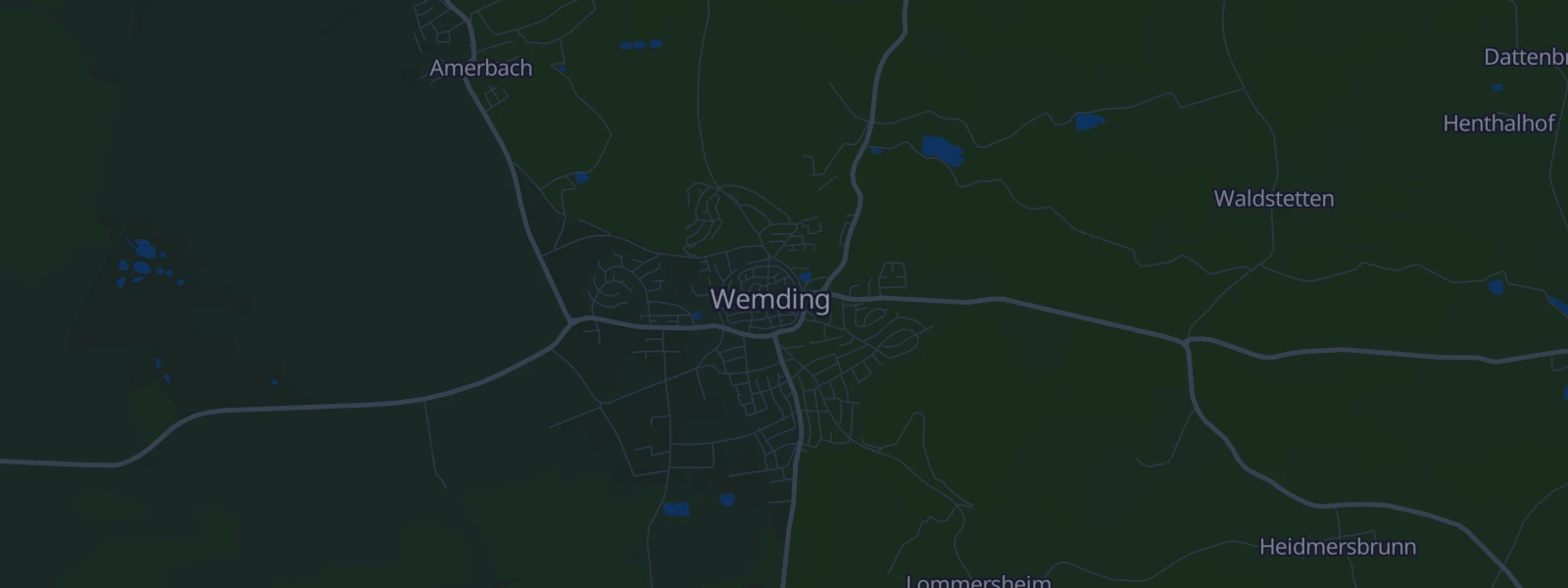 Karte von Wemding