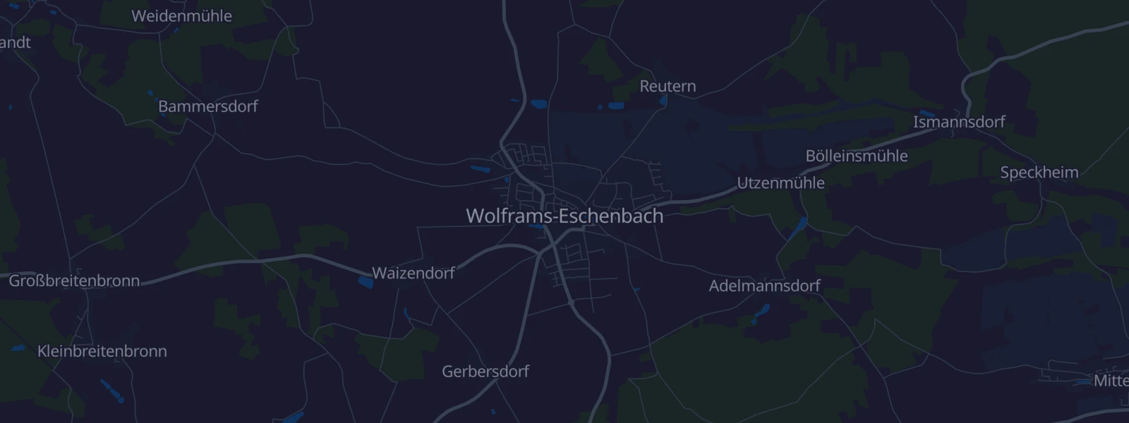 Karte von Wolframs-Eschenbach