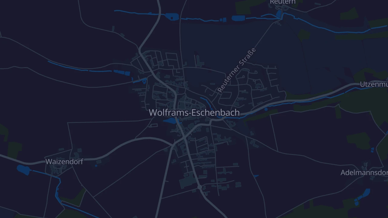 Karte von Wolframs-Eschenbach