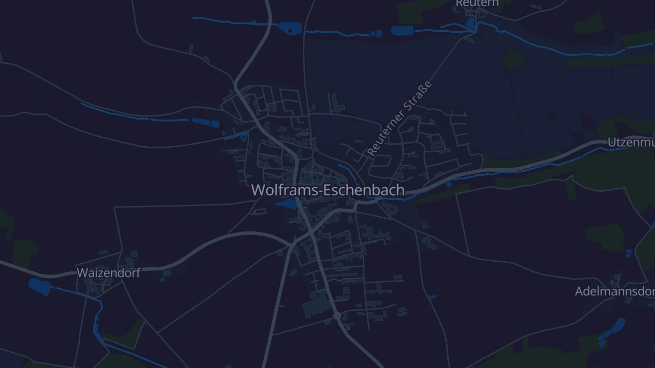 Karte von Wolframs-Eschenbach