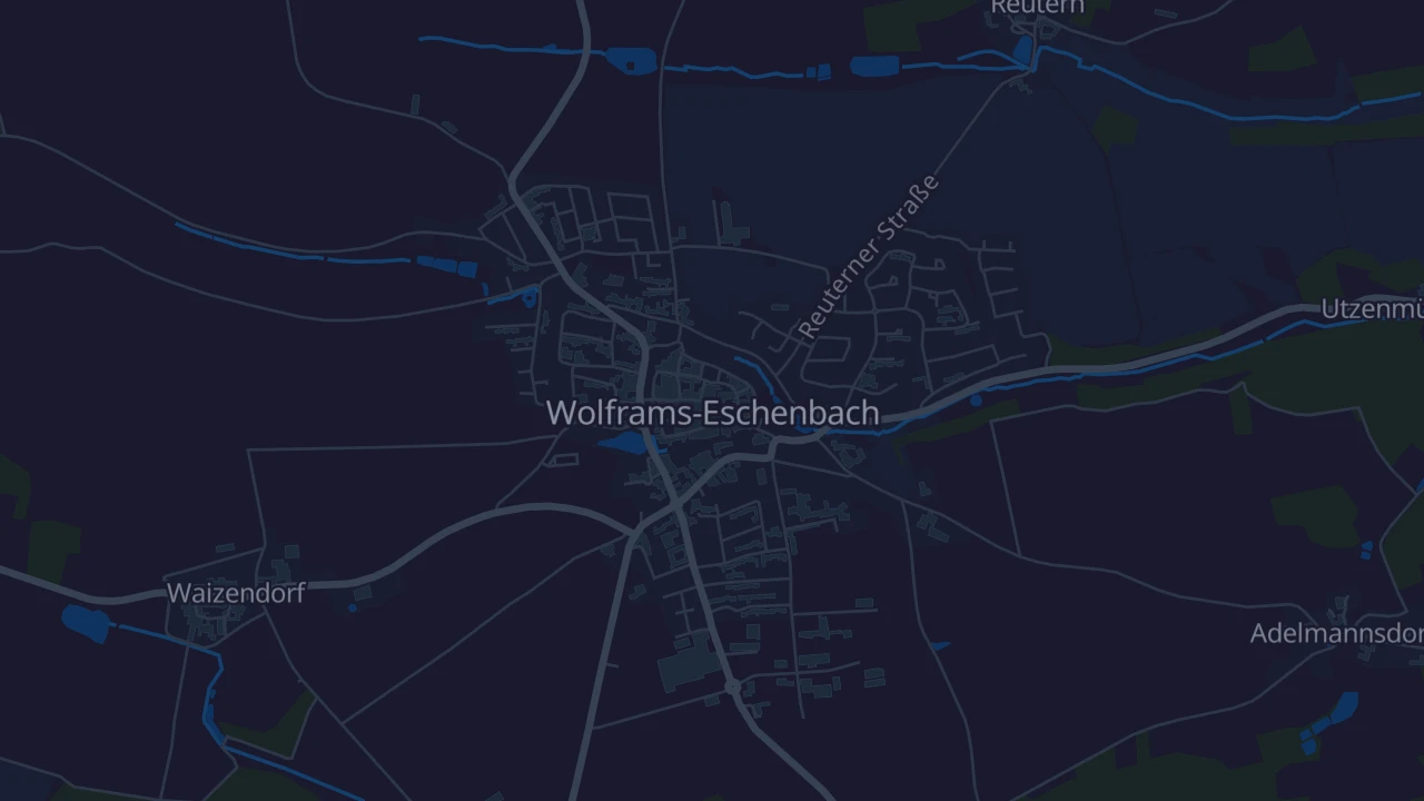 Karte von Wolframs-Eschenbach