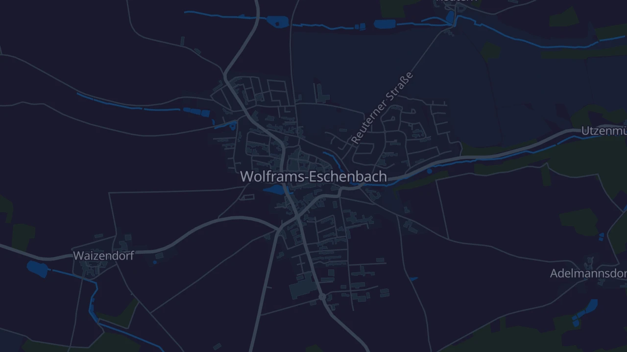 Karte von Wolframs-Eschenbach