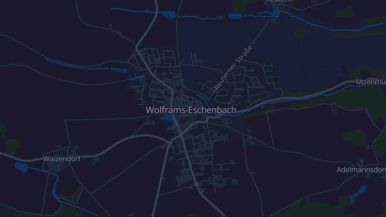 Karte von Wolframs-Eschenbach