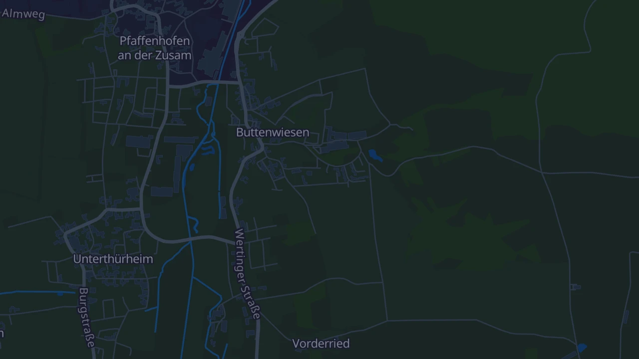 Karte von Buttenwiesen