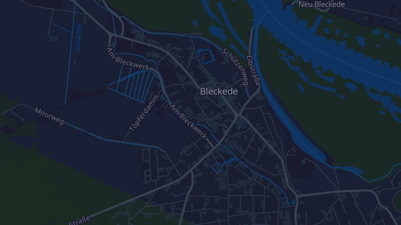 Karte von Bleckede