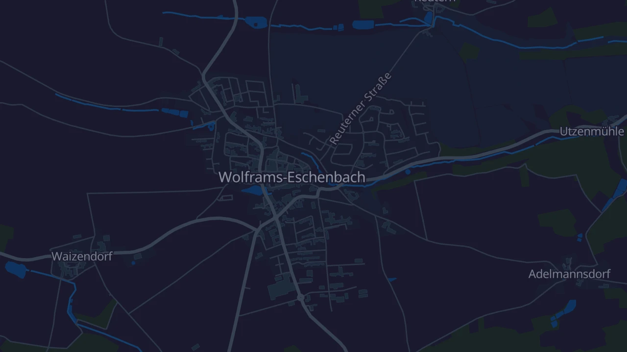 Karte von Wolframs-Eschenbach