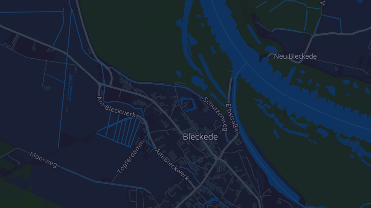 Karte von Bleckede