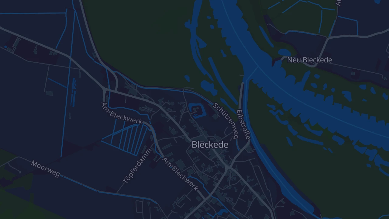 Karte von Bleckede