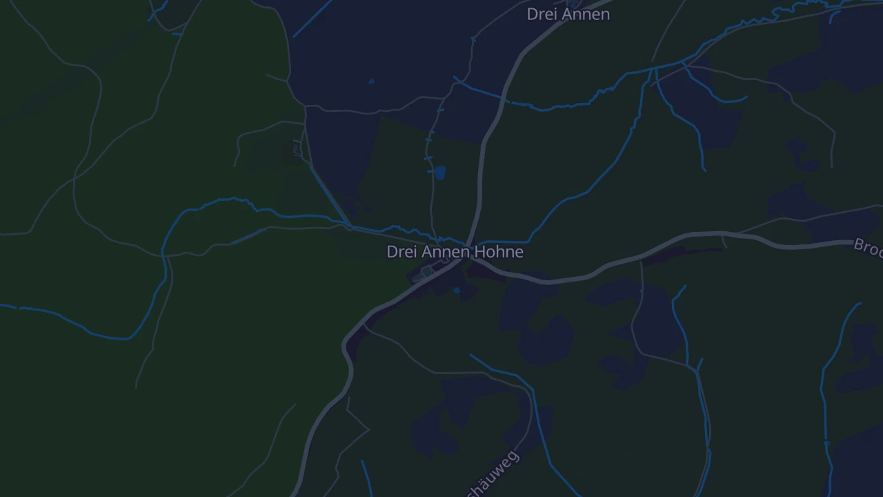 Karte von Wernigerode OT Drei Annen Hohne