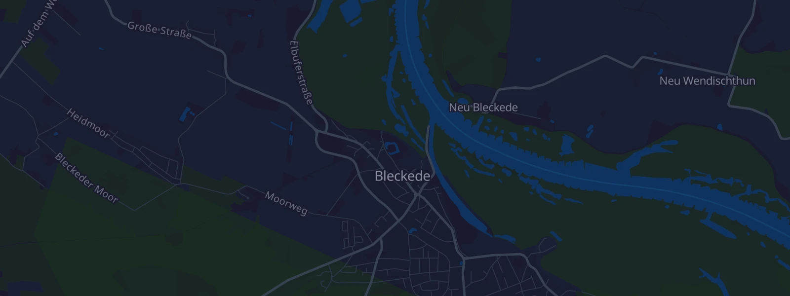 Karte von Bleckede