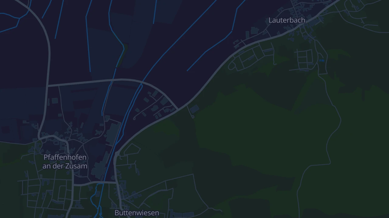 Karte von Buttenwiesen