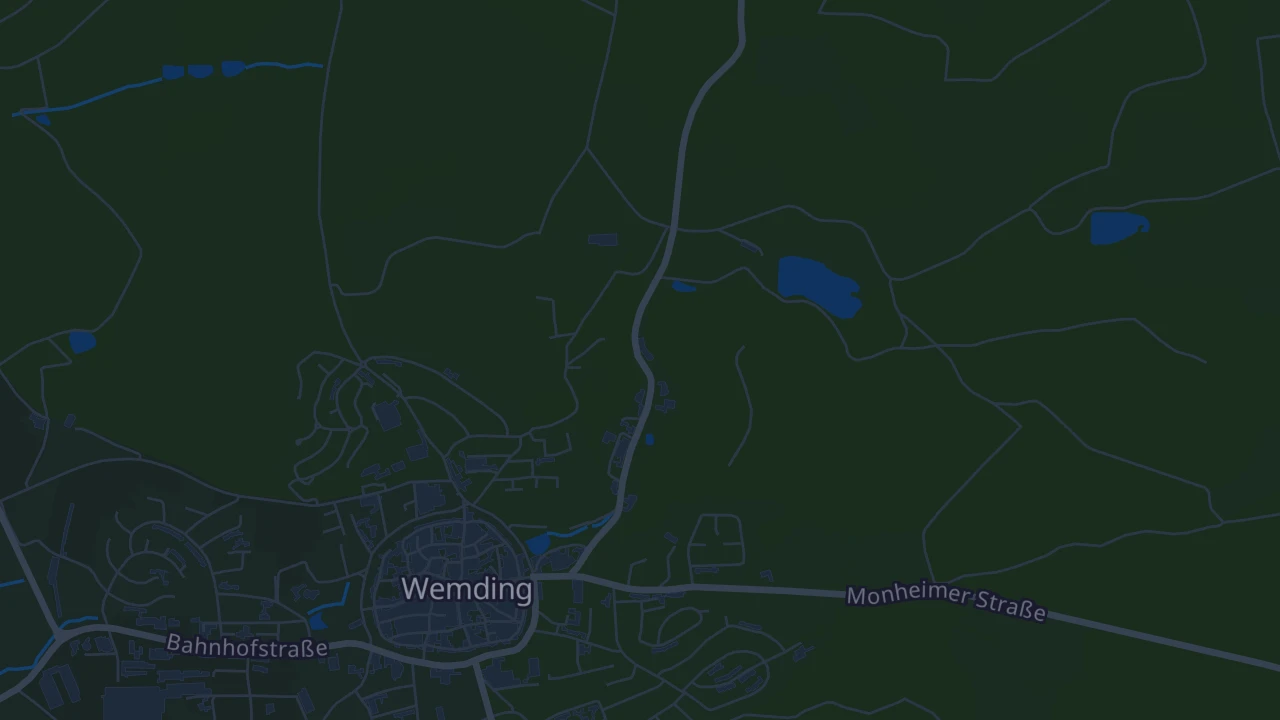 Karte von Wemding