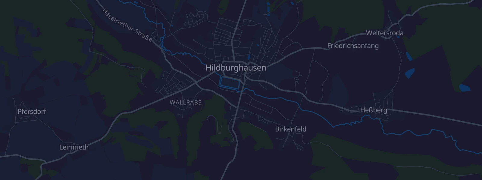 Karte von Hildburghausen