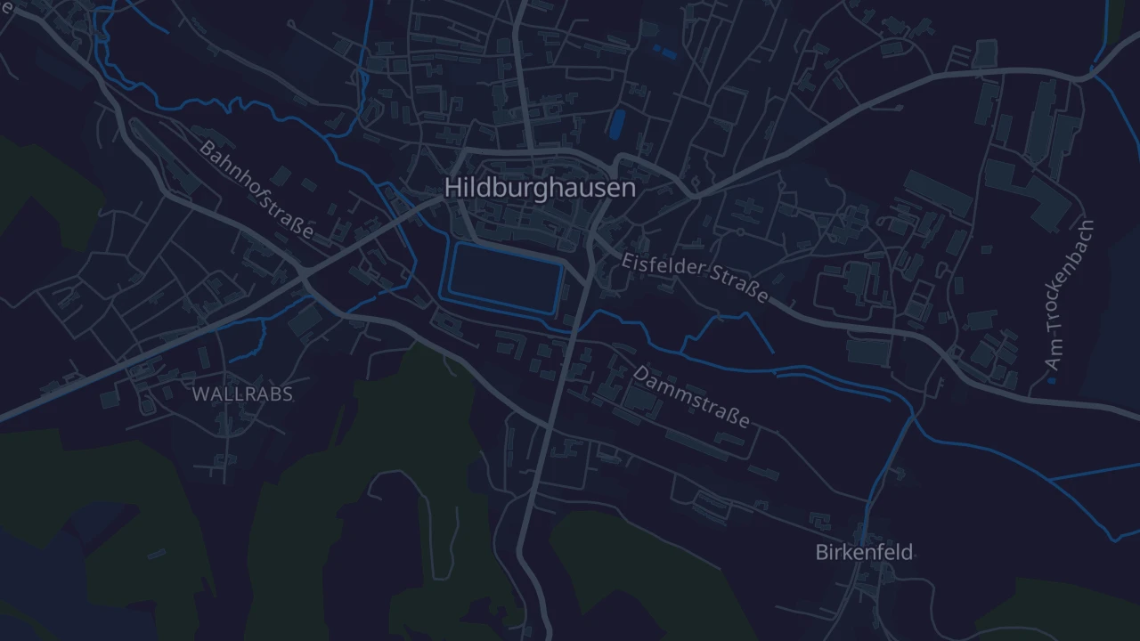 Karte von Hildburghausen