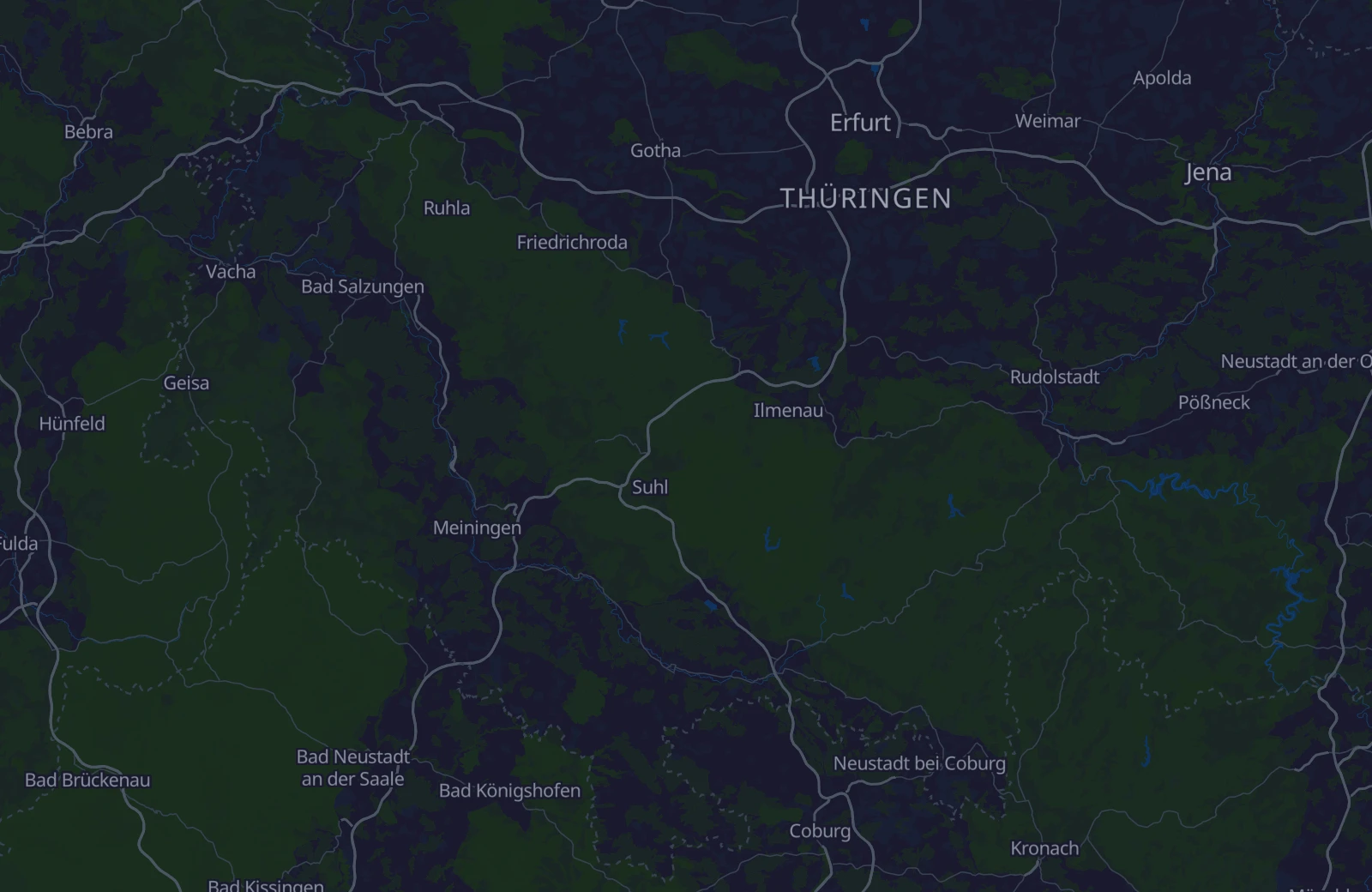 Karte: Umkreis von 35 km