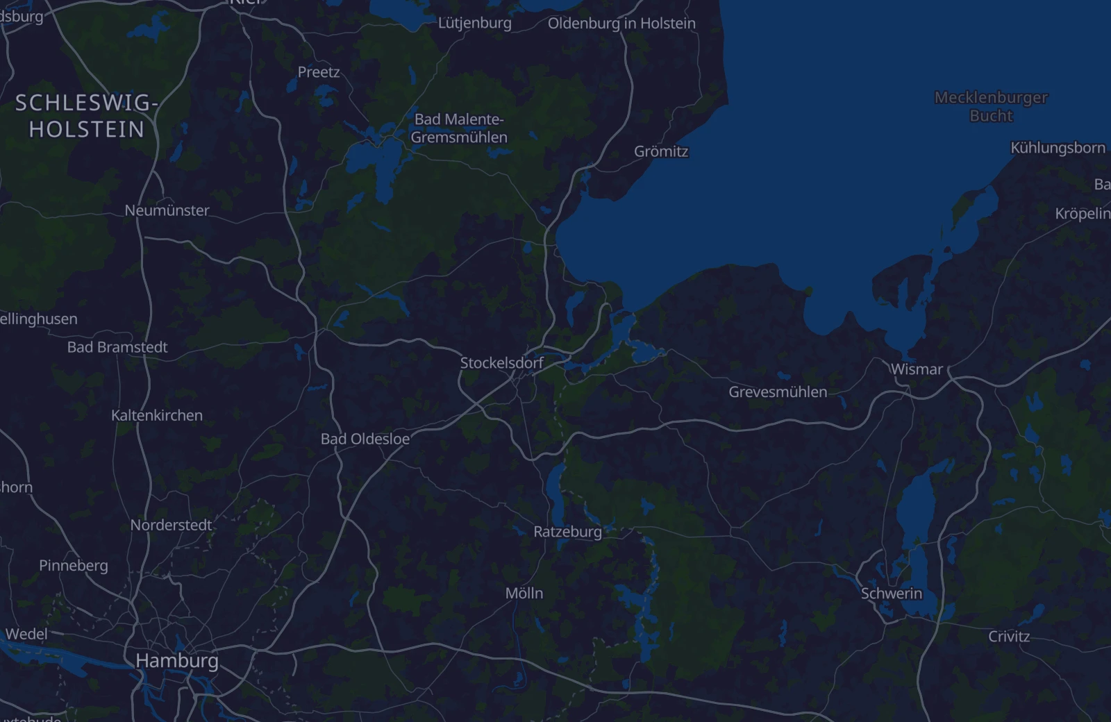 Karte: Umkreis von 30 km