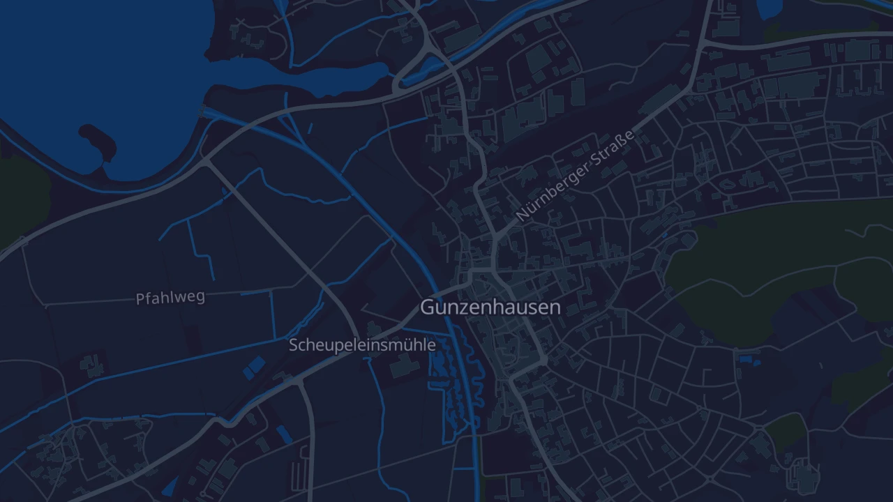 Karte von Gunzenhausen