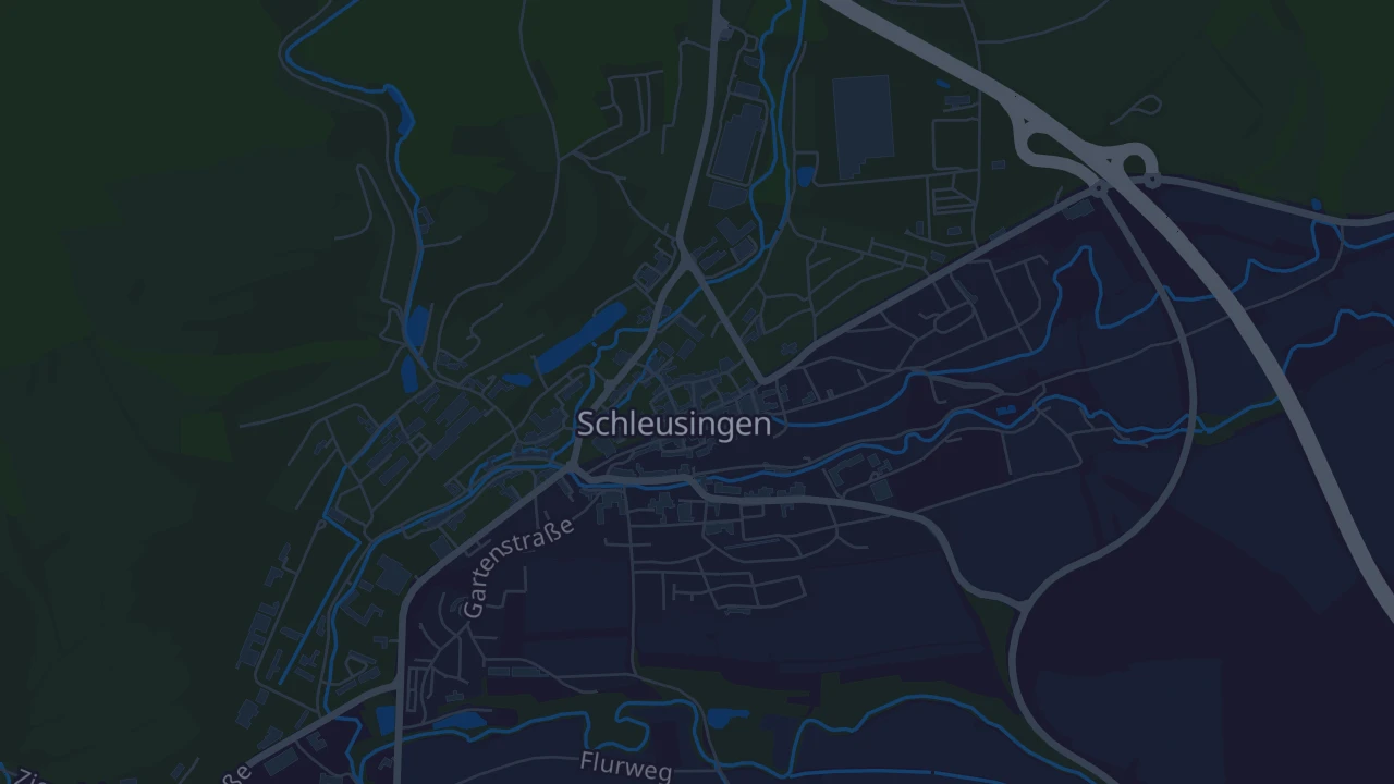 Karte von Schleusingen
