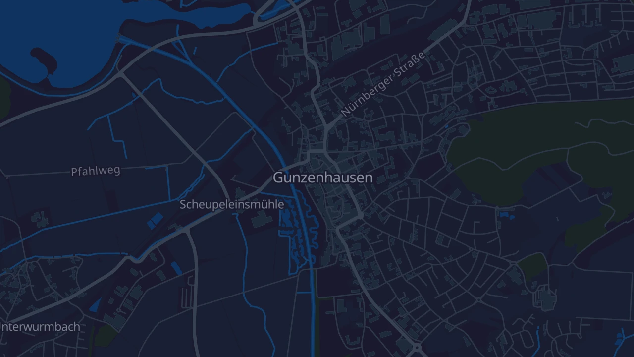 Karte von Gunzenhausen