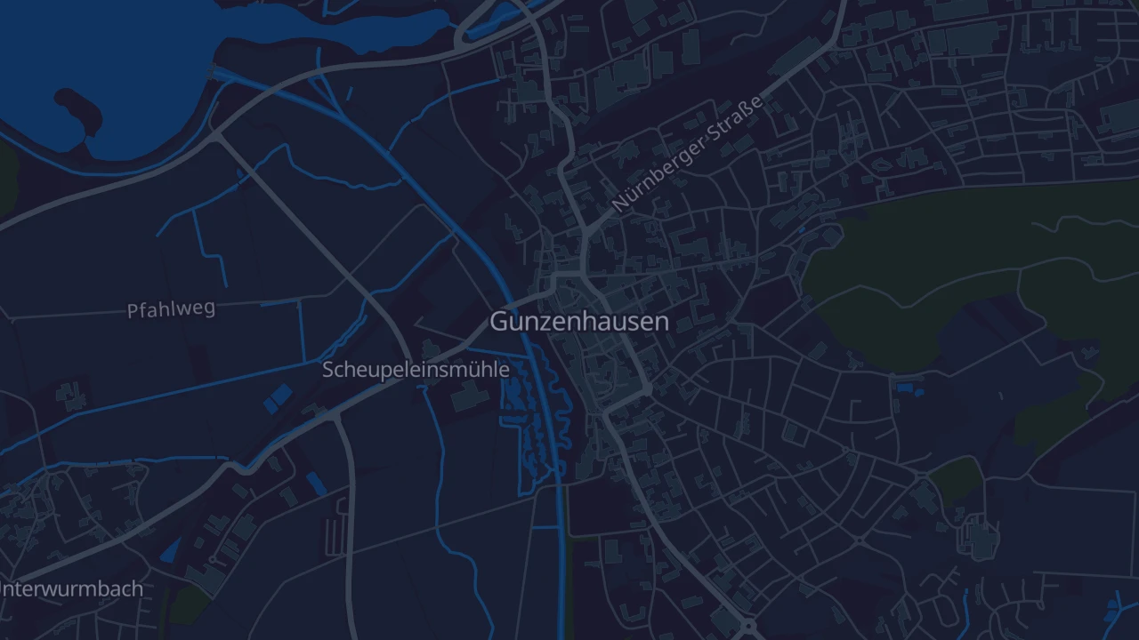 Karte von Gunzenhausen
