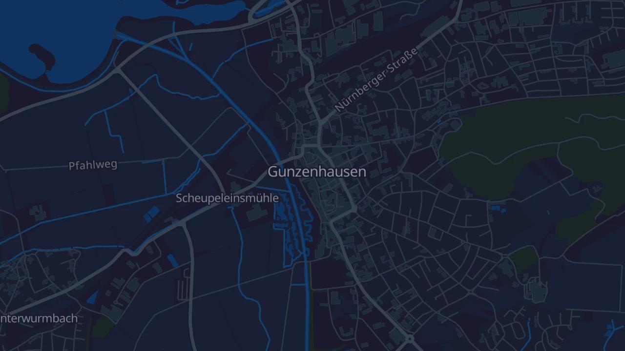Karte von Gunzenhausen
