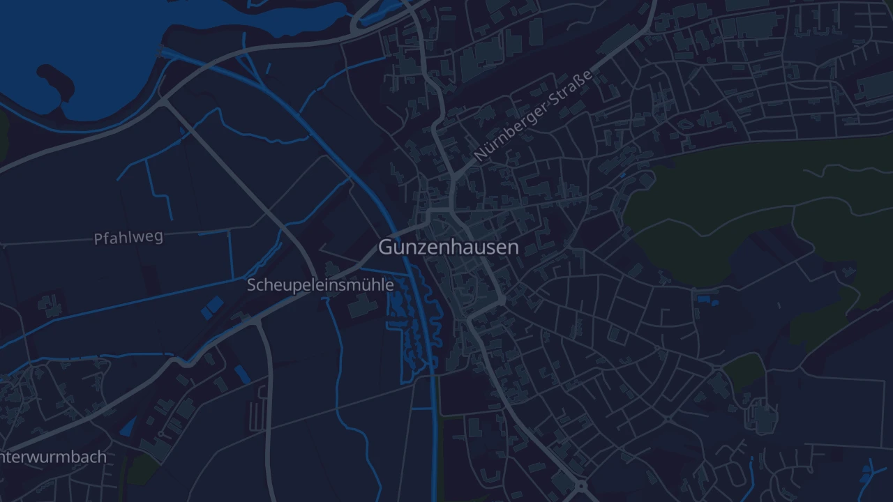 Karte von Gunzenhausen
