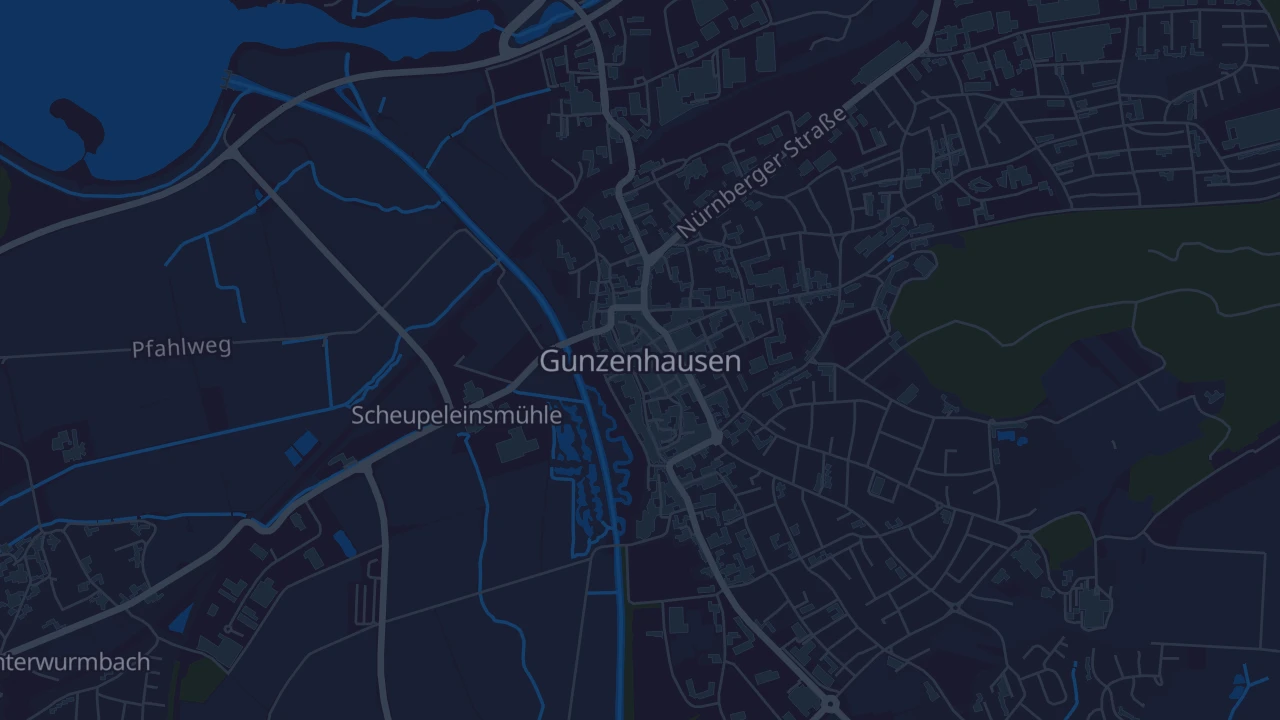 Karte von Gunzenhausen