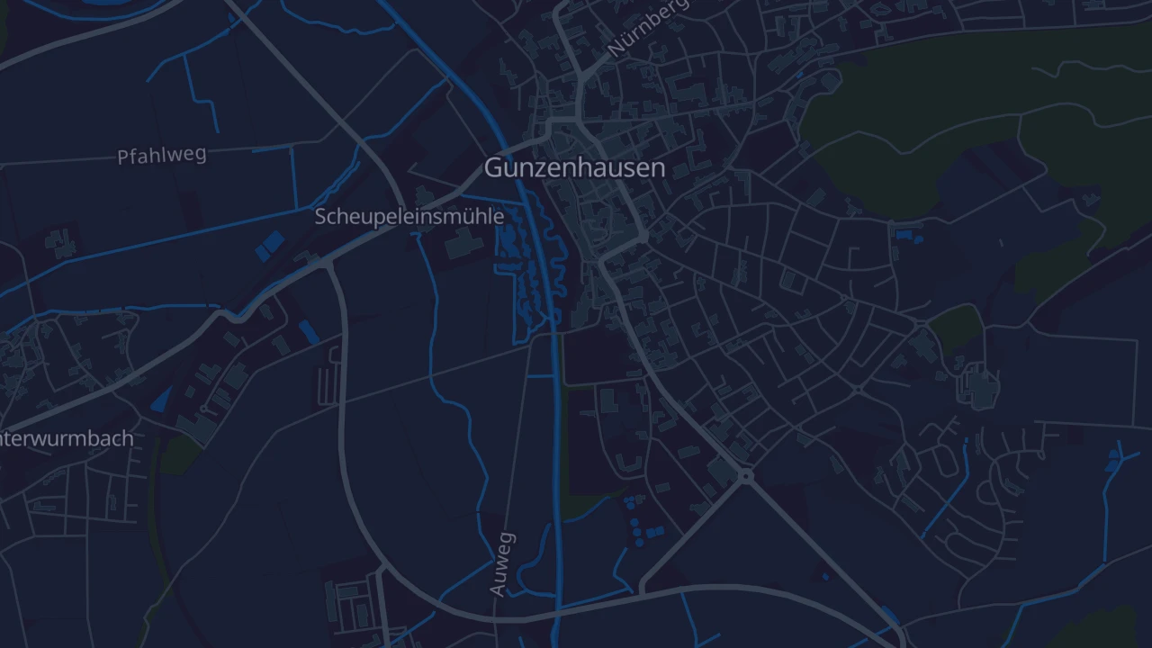 Karte von Gunzenhausen
