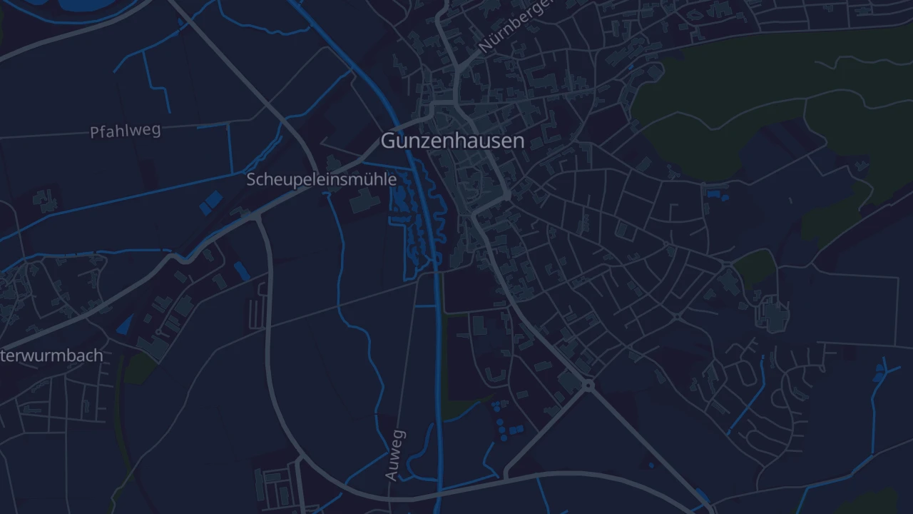 Karte von Gunzenhausen