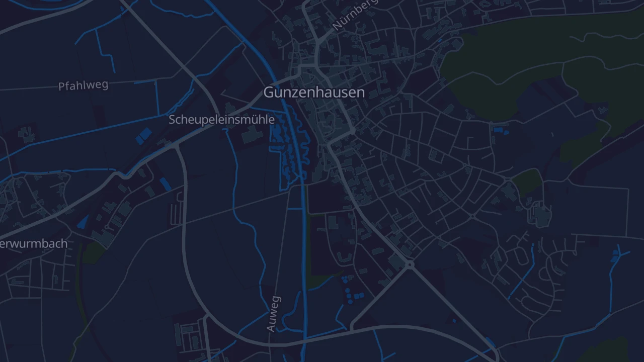 Karte von Gunzenhausen
