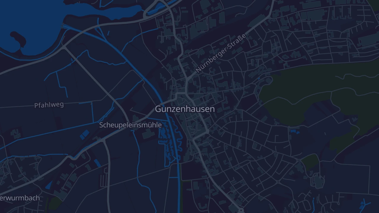 Karte von Gunzenhausen