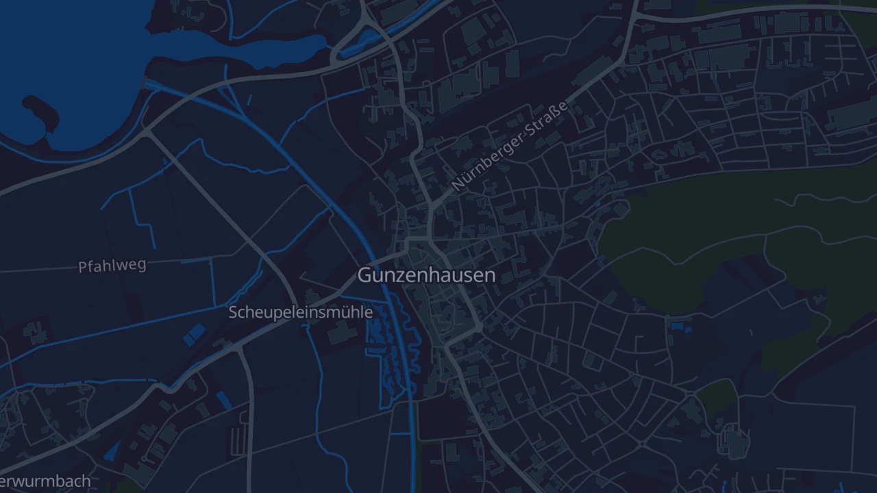 Karte von Gunzenhausen