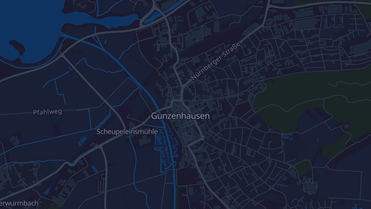 Karte von Gunzenhausen