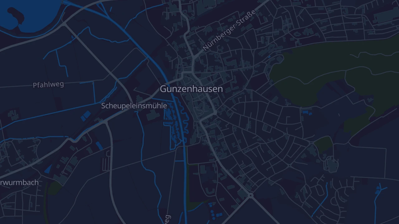 Karte von Gunzenhausen