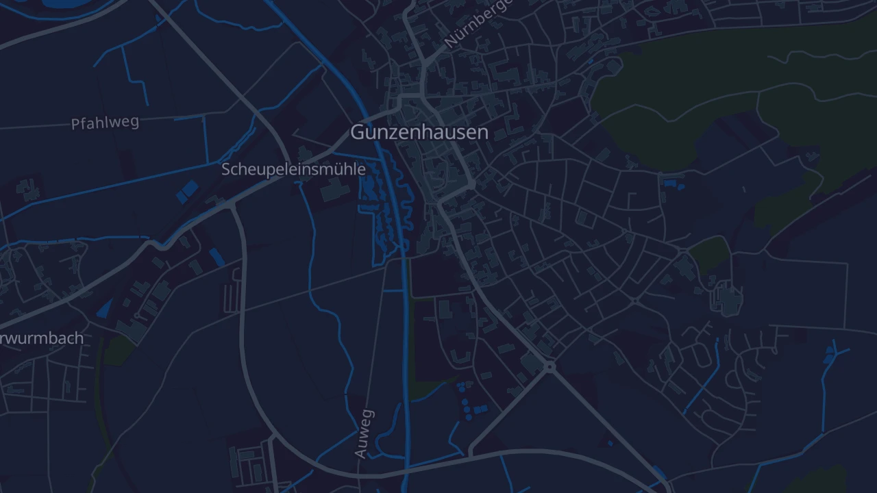 Karte von Gunzenhausen