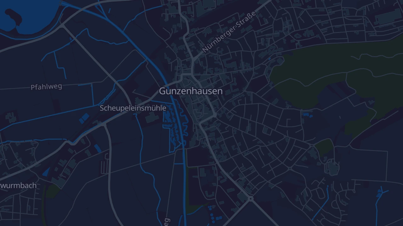 Karte von Gunzenhausen