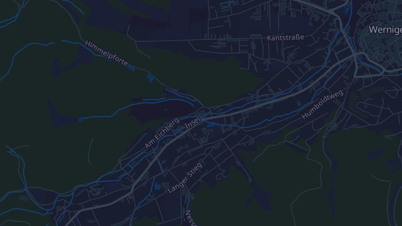 Karte von Wernigerode