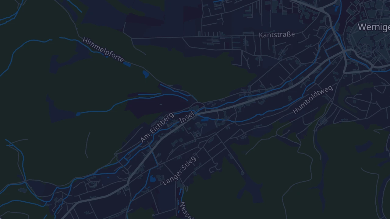 Karte von Wernigerode