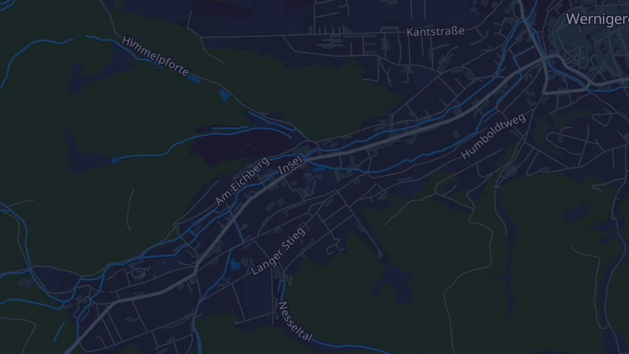 Karte von Wernigerode