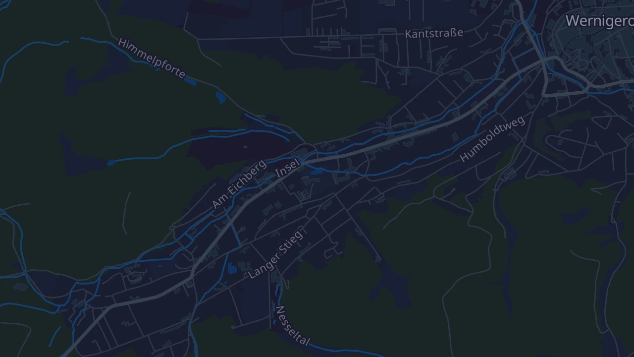 Karte von Wernigerode