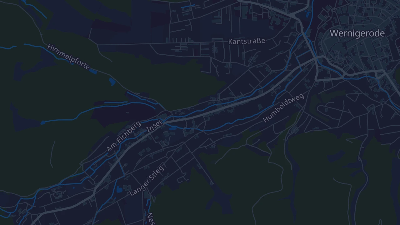 Karte von Wernigerode