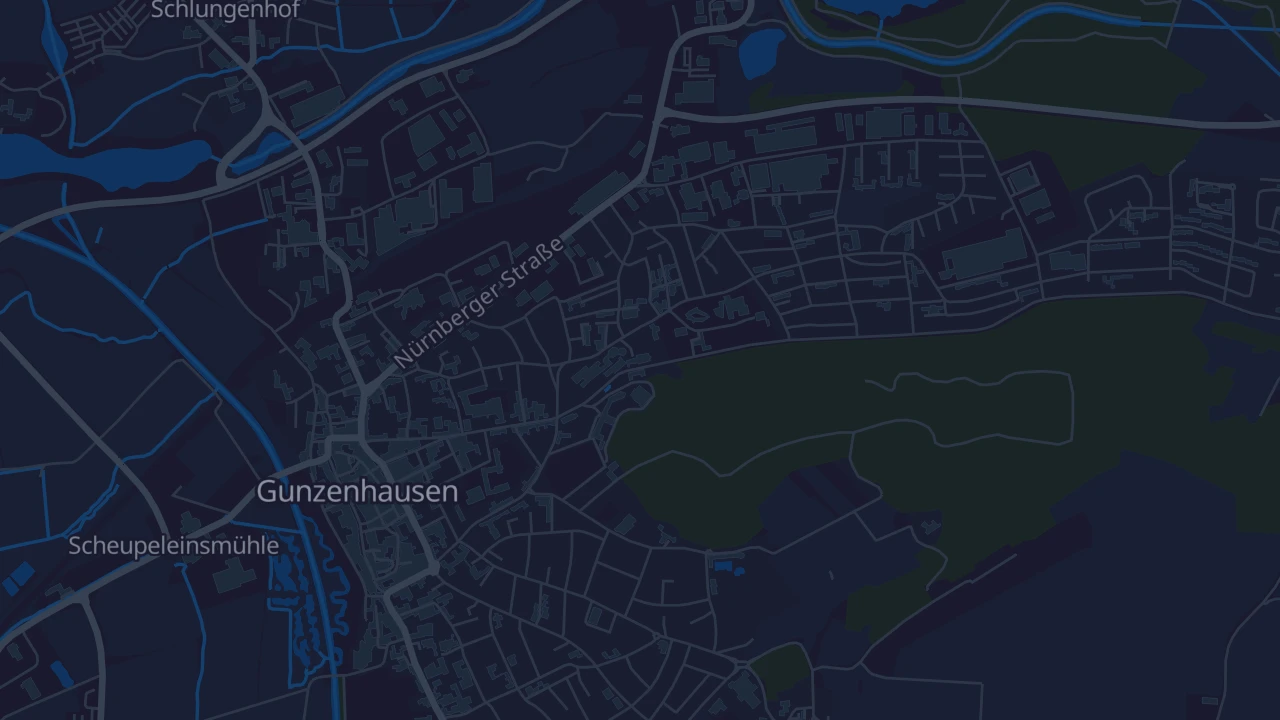 Karte von Gunzenhausen