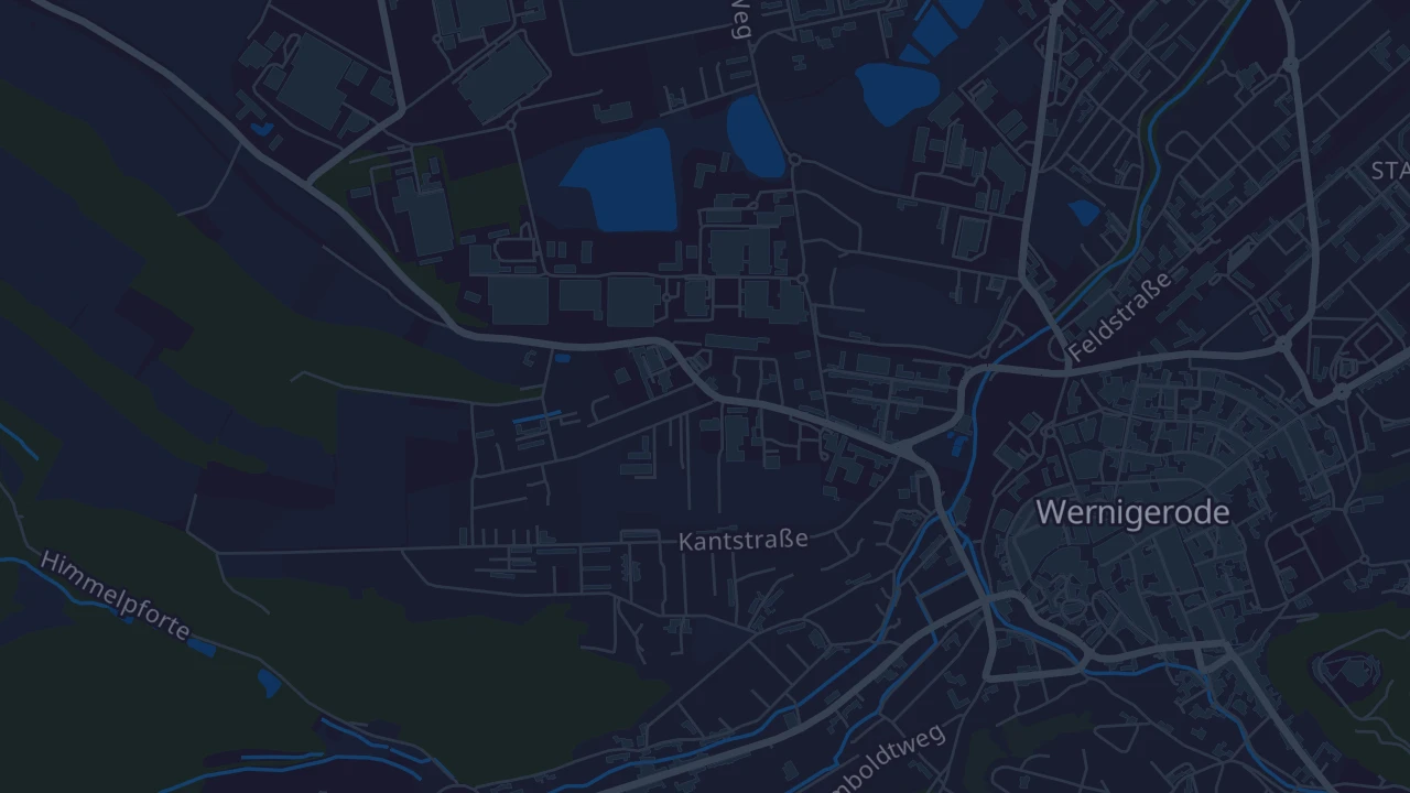 Karte von Wernigerode