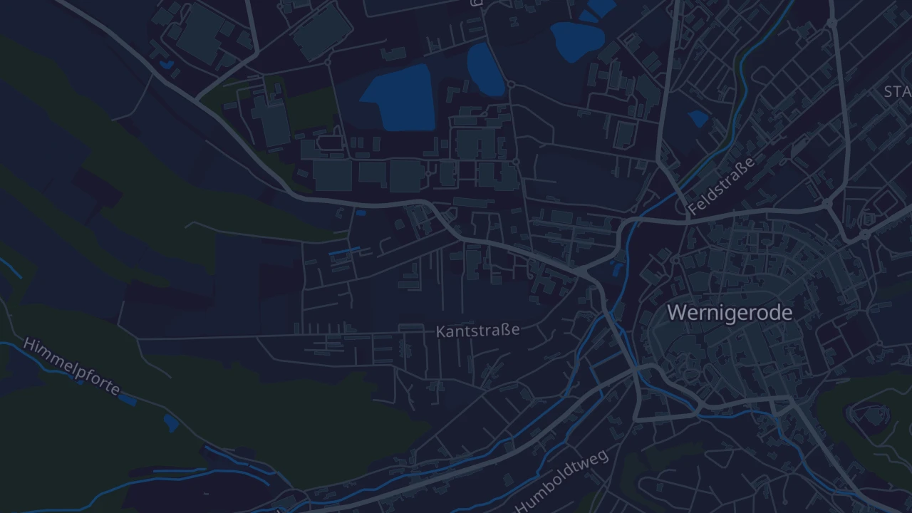 Karte von Wernigerode