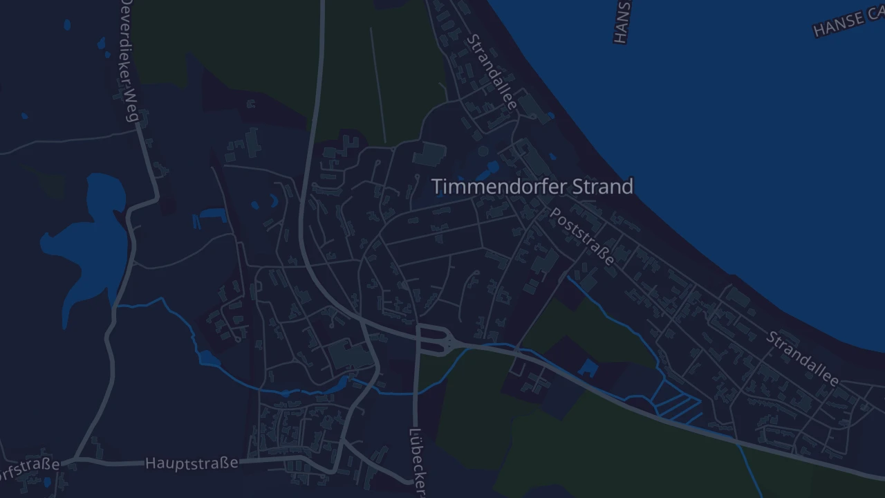 Karte von Timmendorfer Strand
