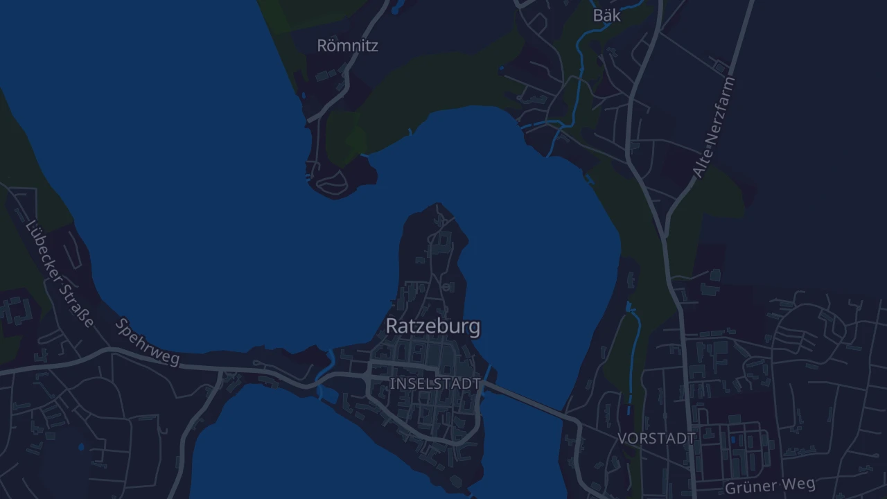 Karte von Ratzeburg